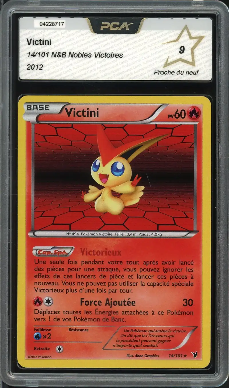 PCA 9 Victini Holo