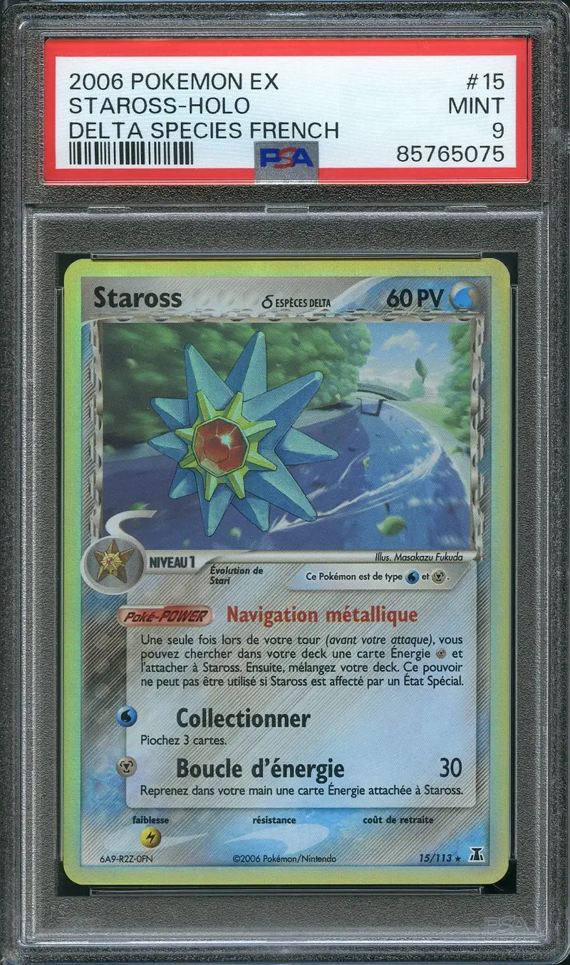 PSA 9 Staross Holo