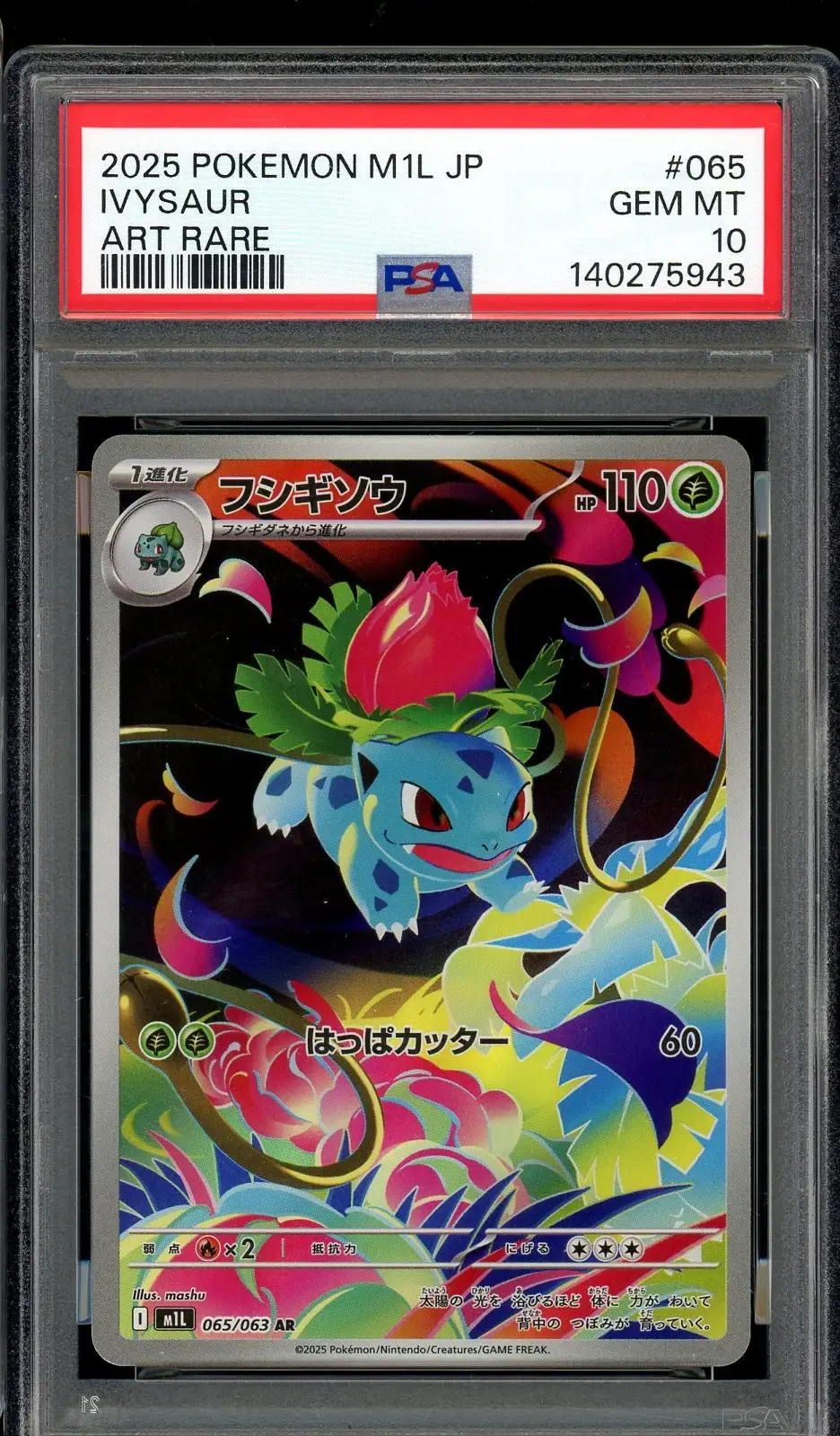 PSA 10 Ivysaur