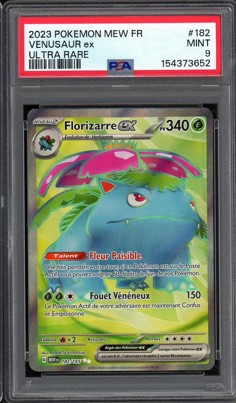 PSA 9 Florizarre Ex