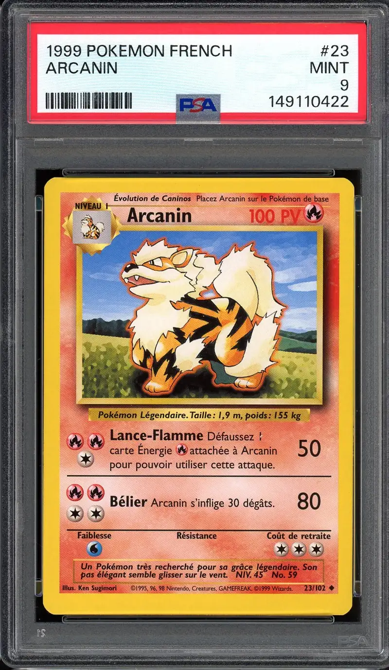 PSA 9 Arcanin