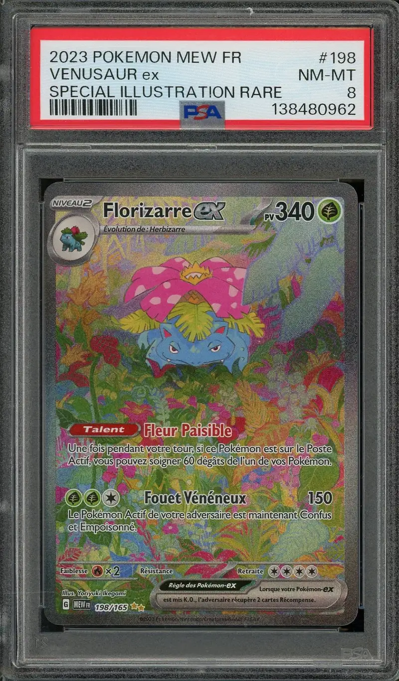 PSA 8 Florizarre Ex