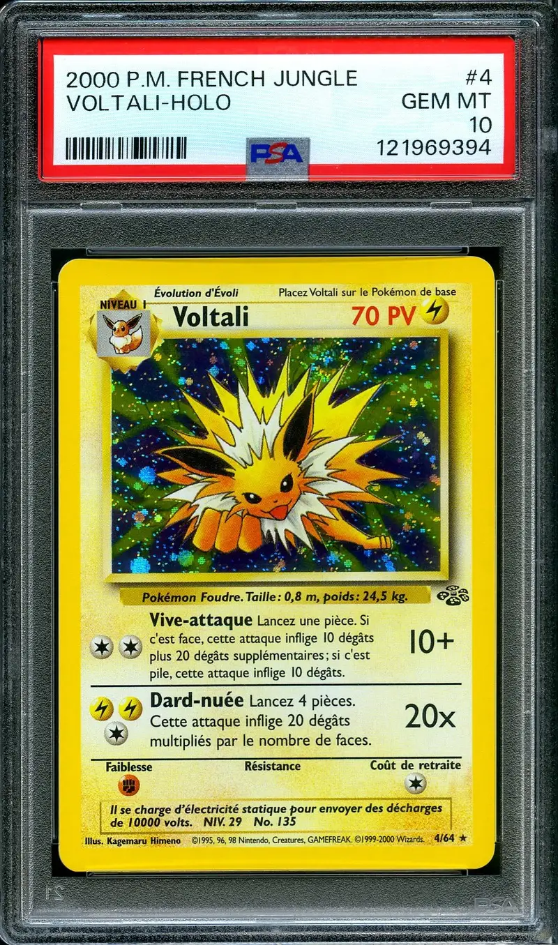 PSA 10 Voltali Holo