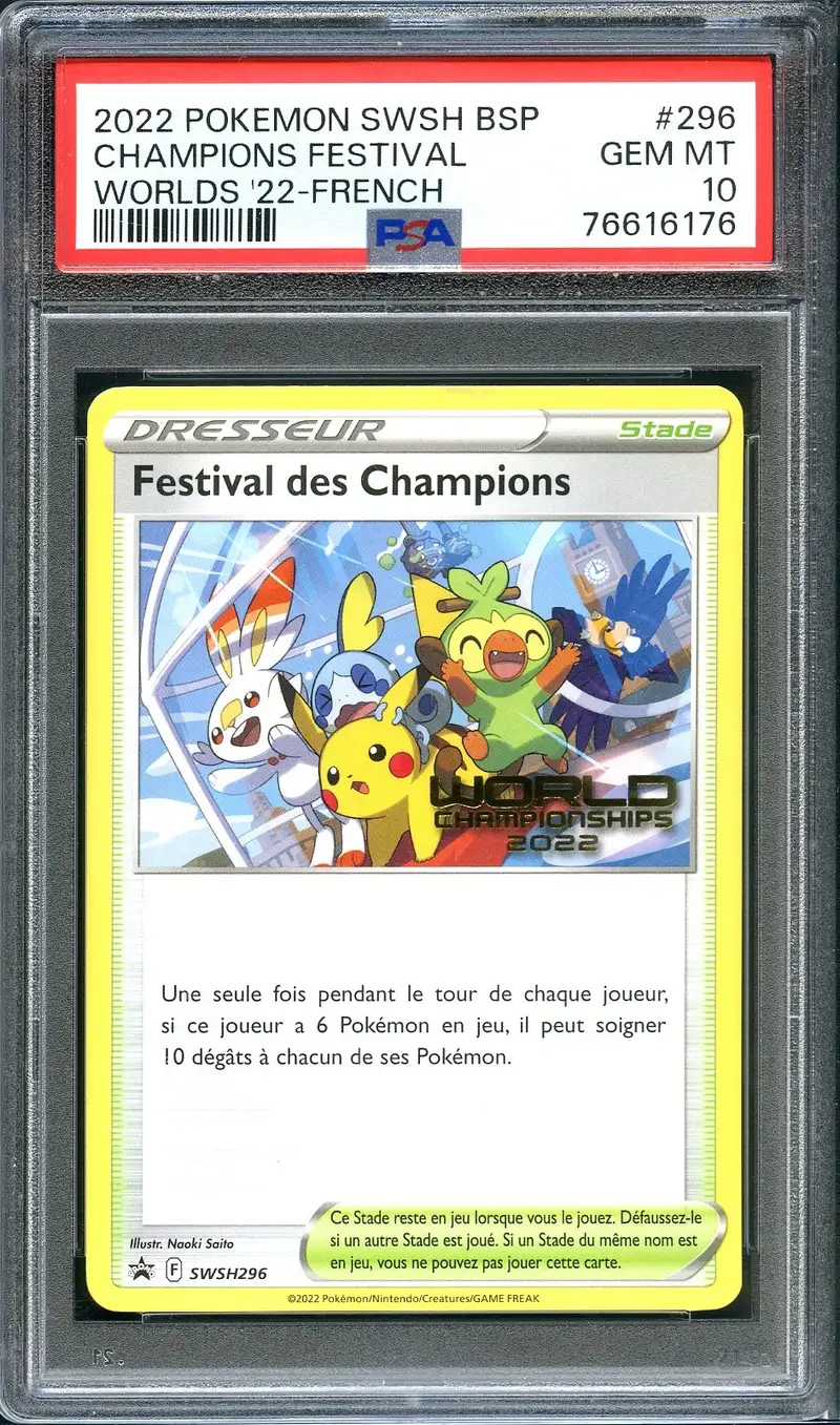 PSA 10 Festival des Champions