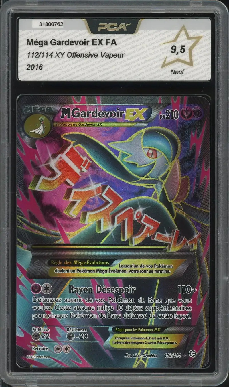 PCA 9.5 Méga Gardevoir Ex