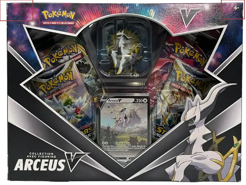 Coffret Collection avec Figurine Arceus V