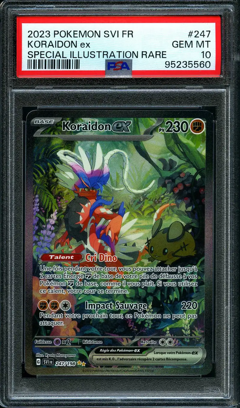 PSA 10 Koraidon Ex