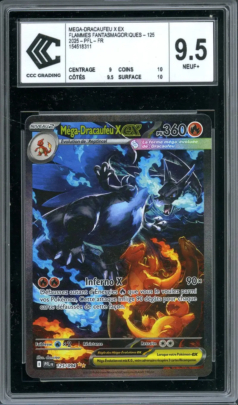 CCC 9.5 Méga-Dracaufeu X Ex