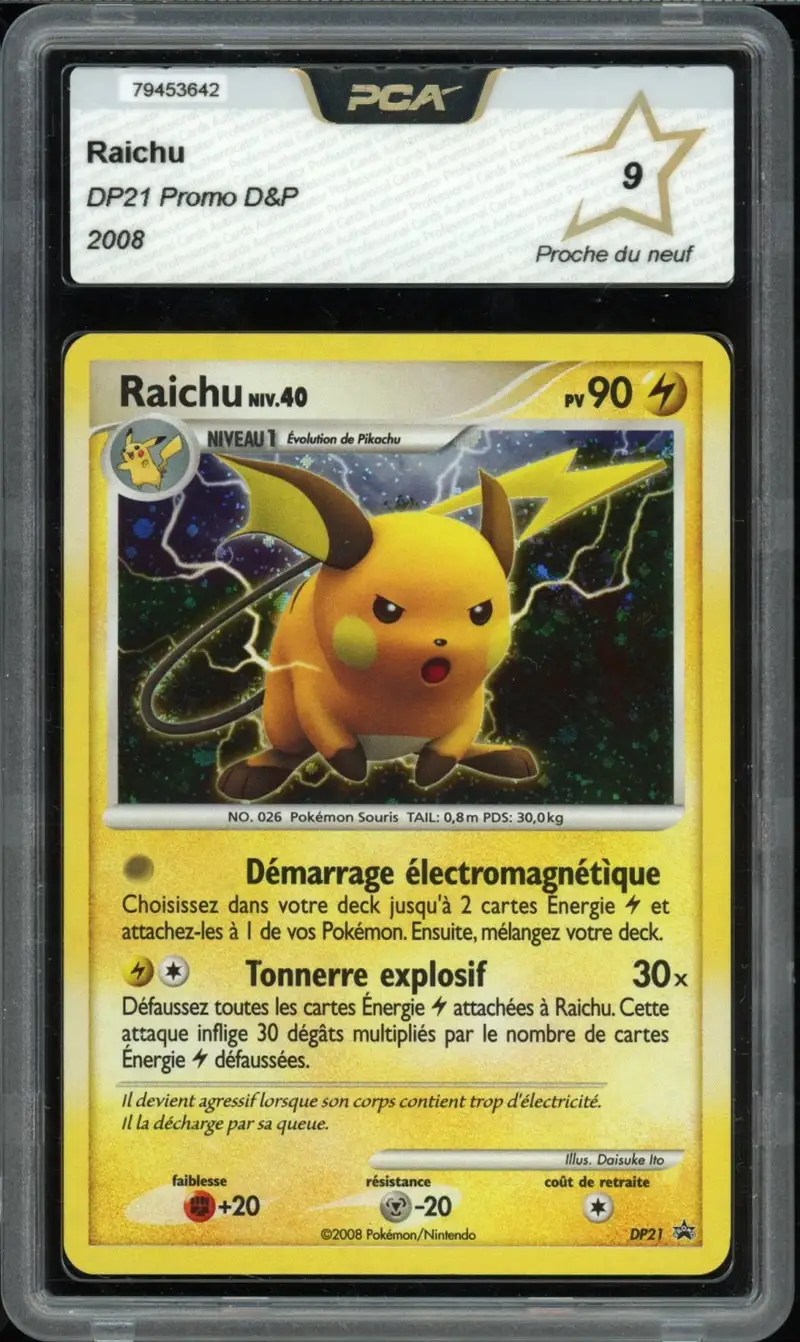 PCA 9 Raichu Holo