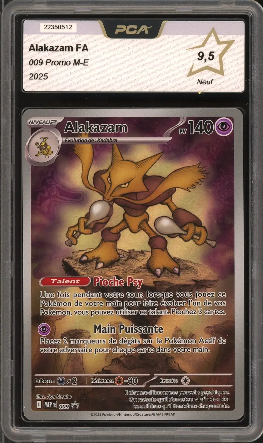 PCA 9.5 Alakazam