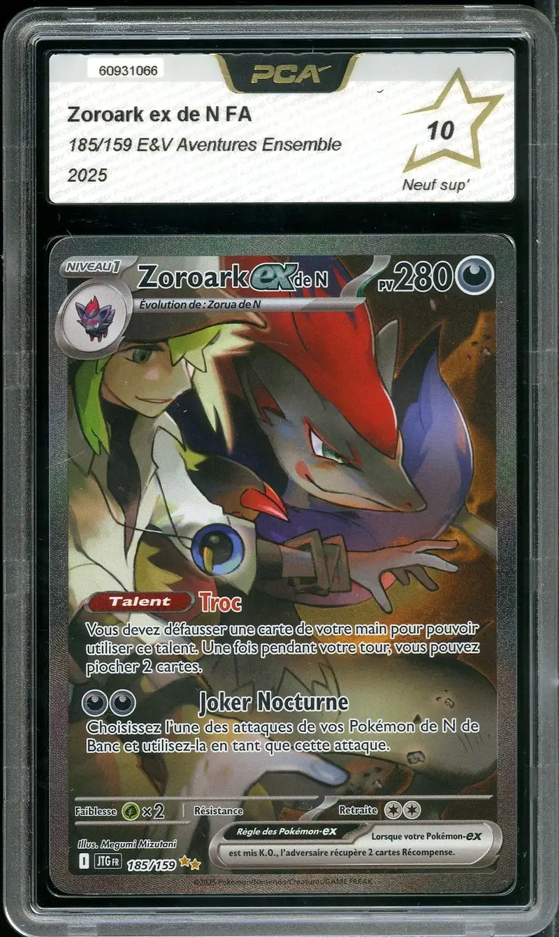 PCA 10 Zoroark Ex de N