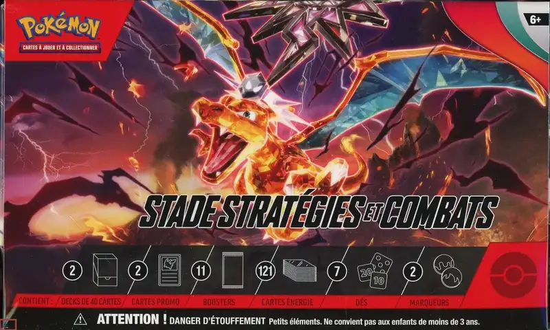 Coffret Stade Stratégies et Combats EV3 Flammes Obsidiennes