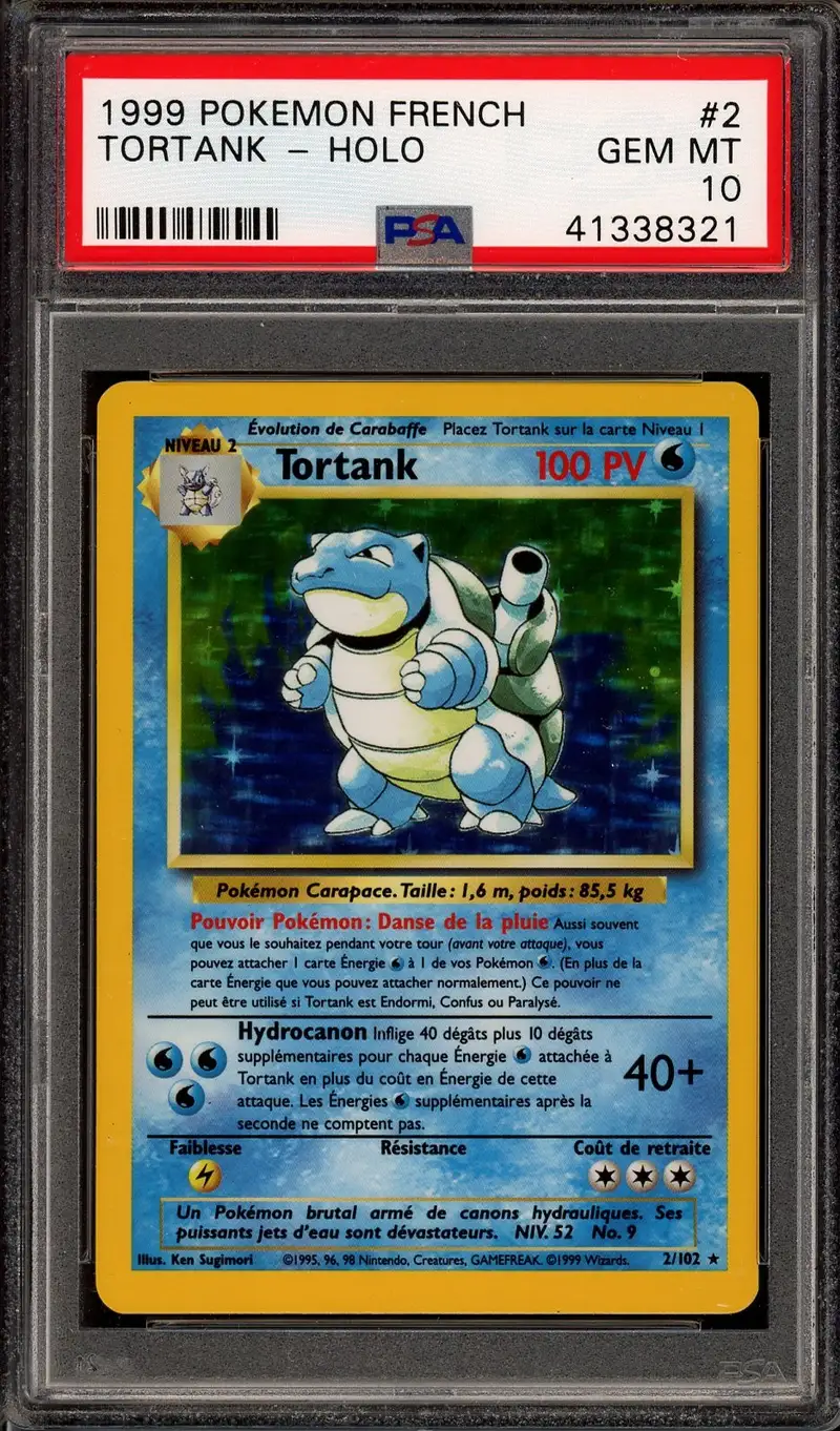 PSA 10 Tortank Holo