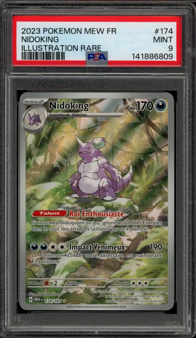 PSA 9 Nidoking