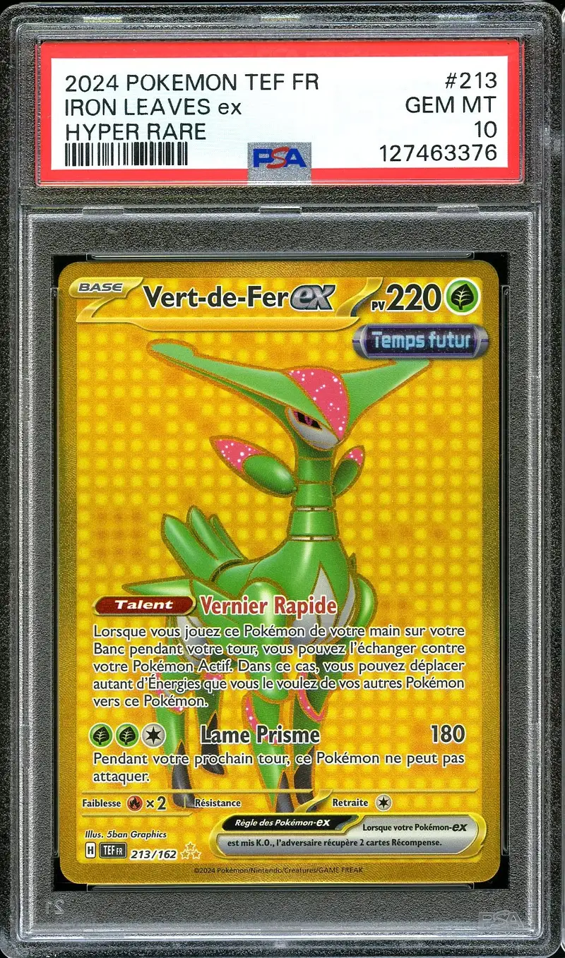 PSA 10 Vert-de-Fer Ex Gold