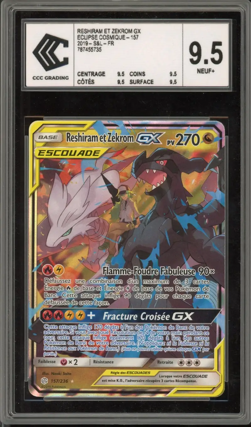 CCC 9.5 Reshiram et Zekrom Gx
