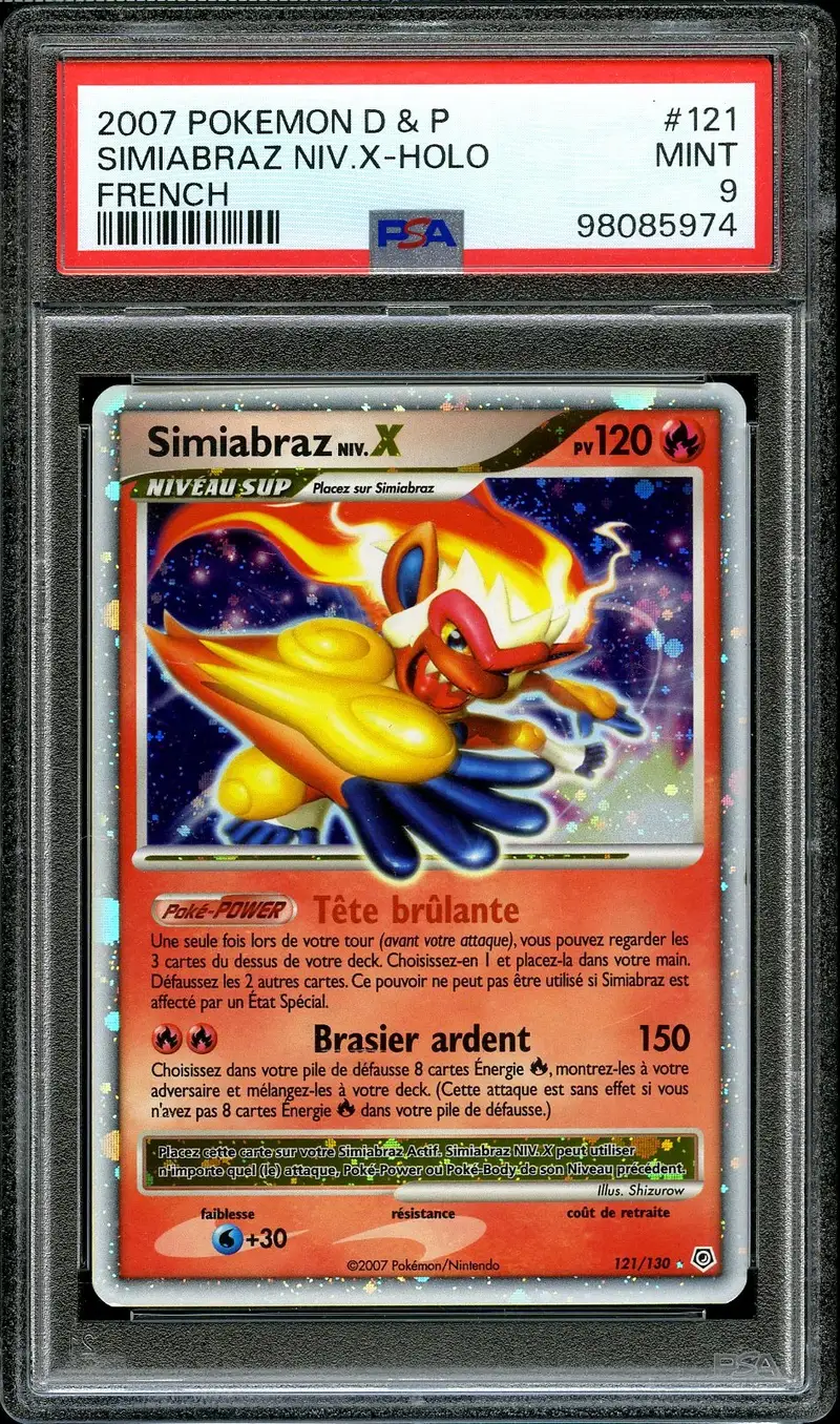 PSA 9 Simiabraz Niv. X