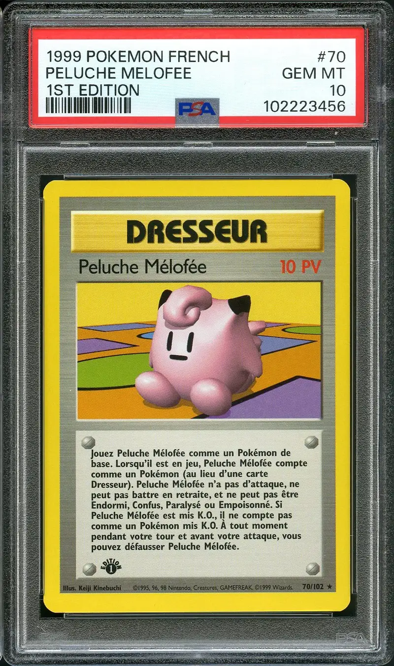PSA 10 Peluche Mélofée