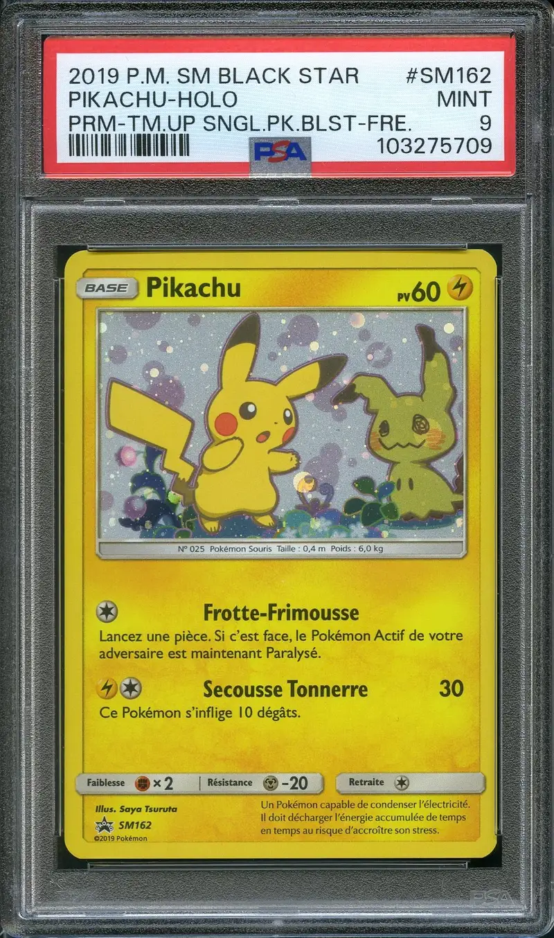 PSA 9 Pikachu Holo