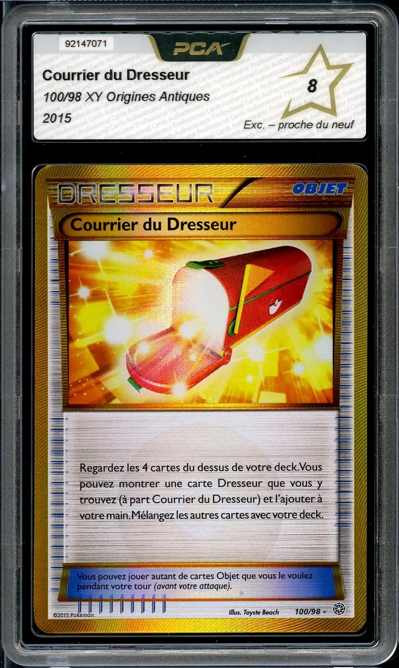 PCA 8 Courrier du Dresseur Gold
