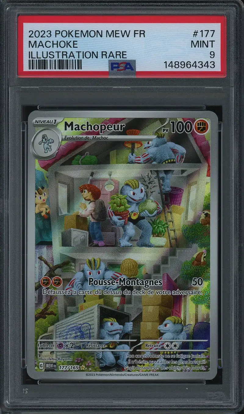 PSA 9 Machopeur