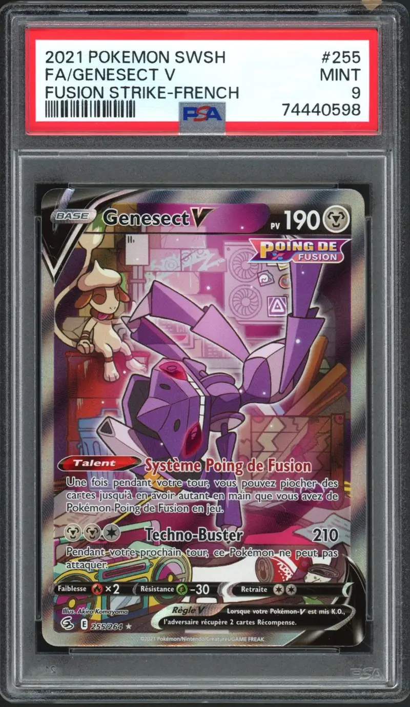 PSA 9 Genesect V