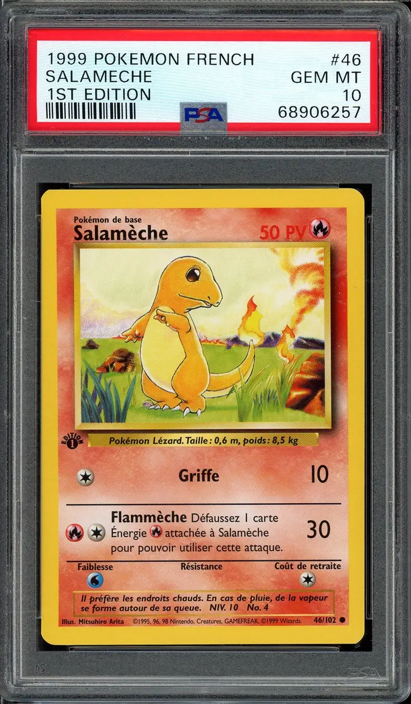 PSA 10 Salamèche