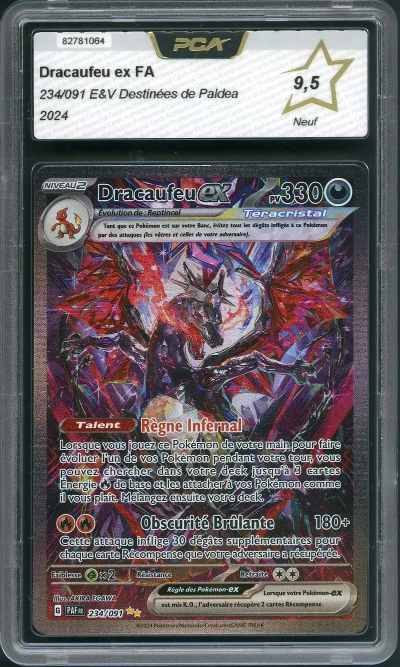 PCA 9.5 Dracaufeu Ex