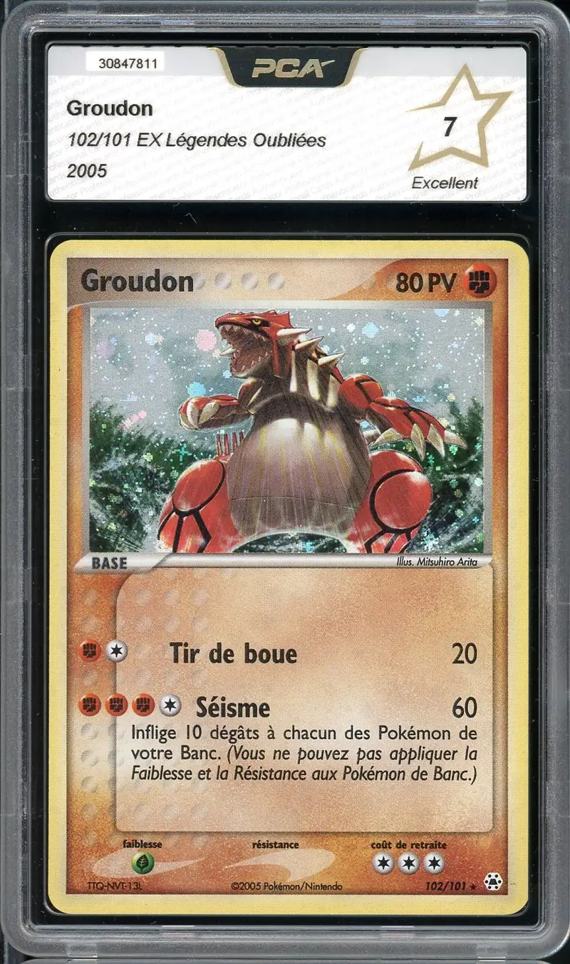 PCA 7 Groudon Holo