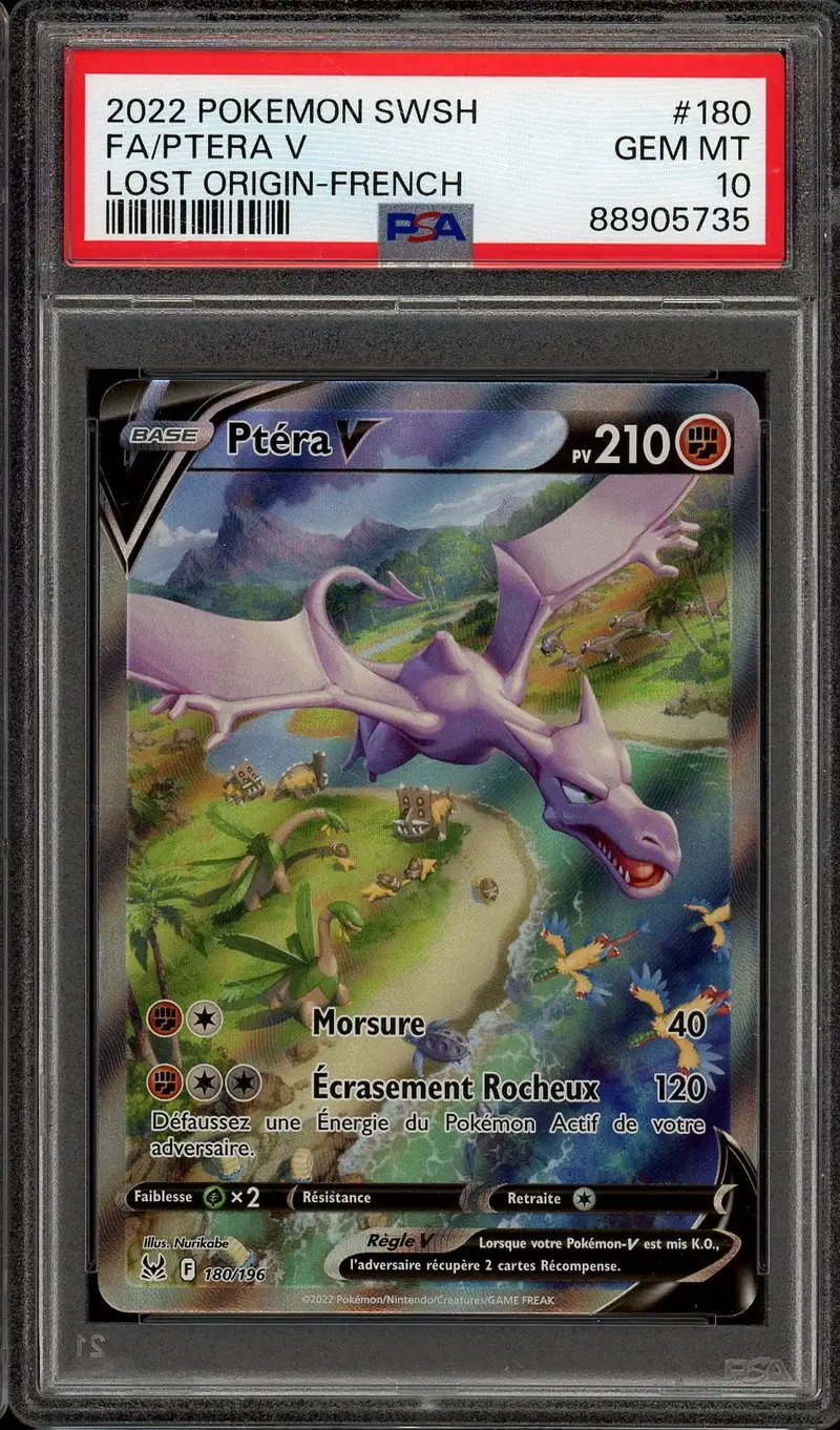 PSA 10 Ptéra V