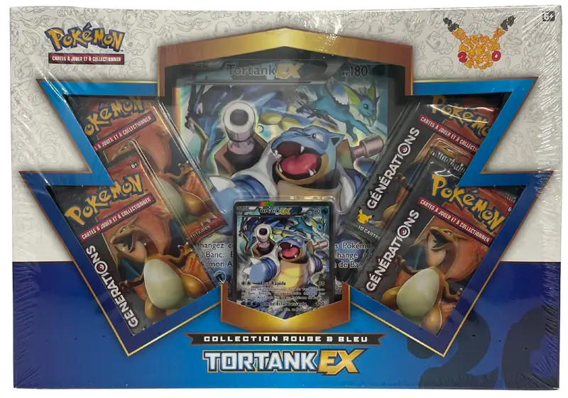 Coffret Collection XY Rouge et Bleu Tortank Ex