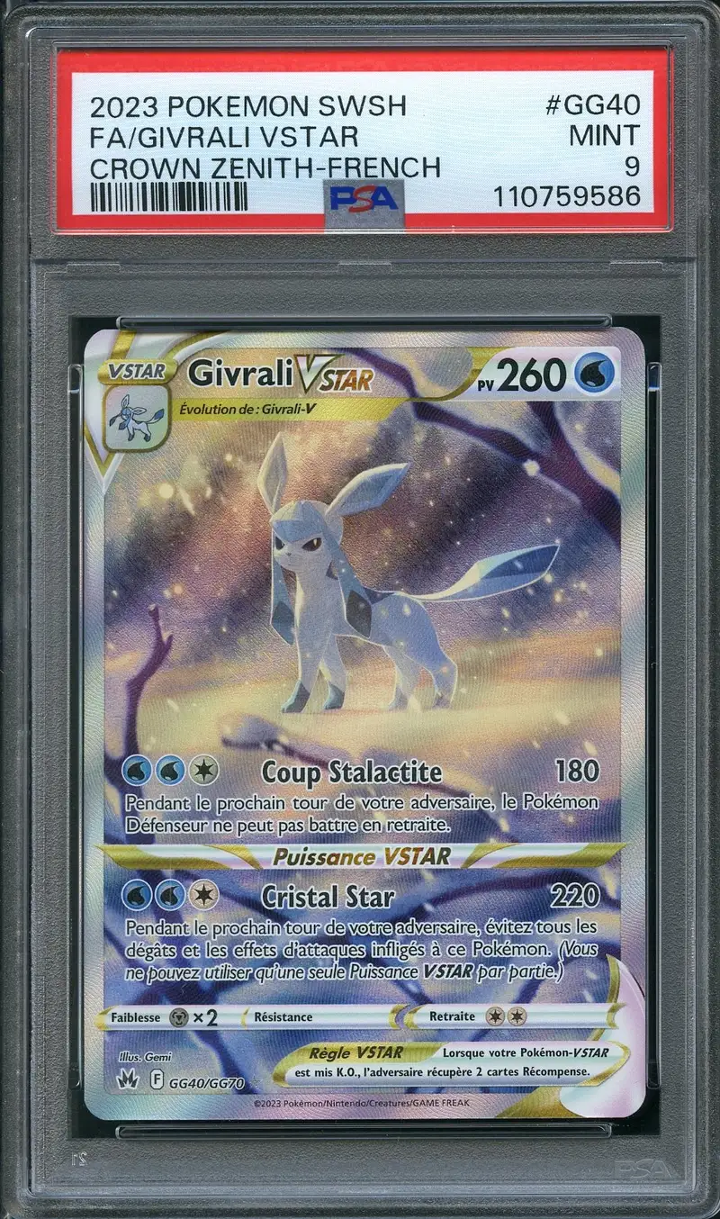 PSA 9 Givrali VStar