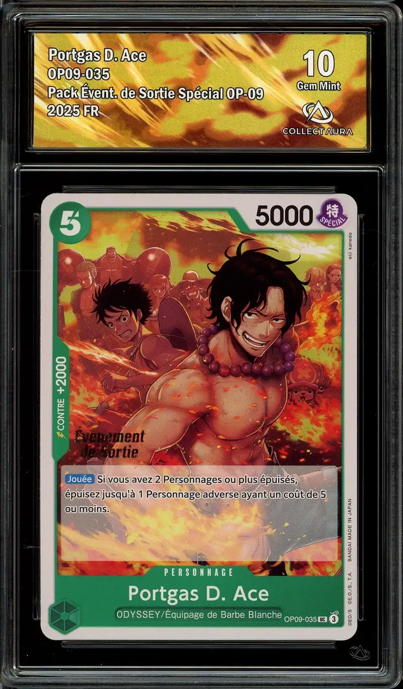 CA 10 Portgas D. Ace Stamp