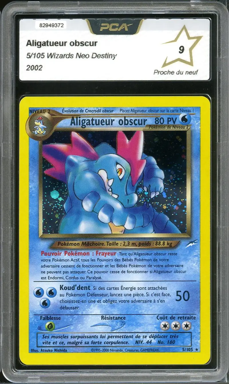 PCA 9 Aligatueur Obscur Holo