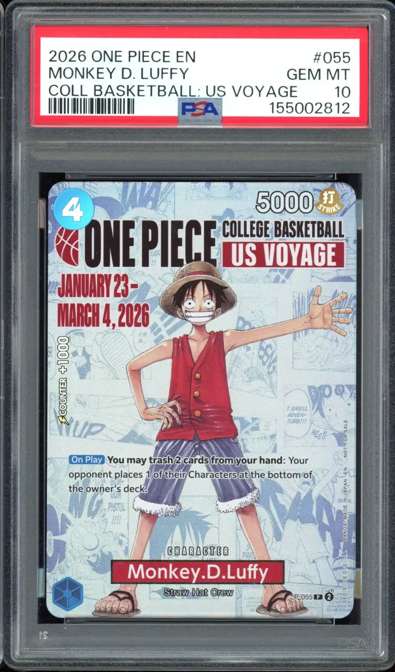PSA 10 Monkey D. Luffy バスケ　ルフィ PSA 10 Monkey.D.Luffy