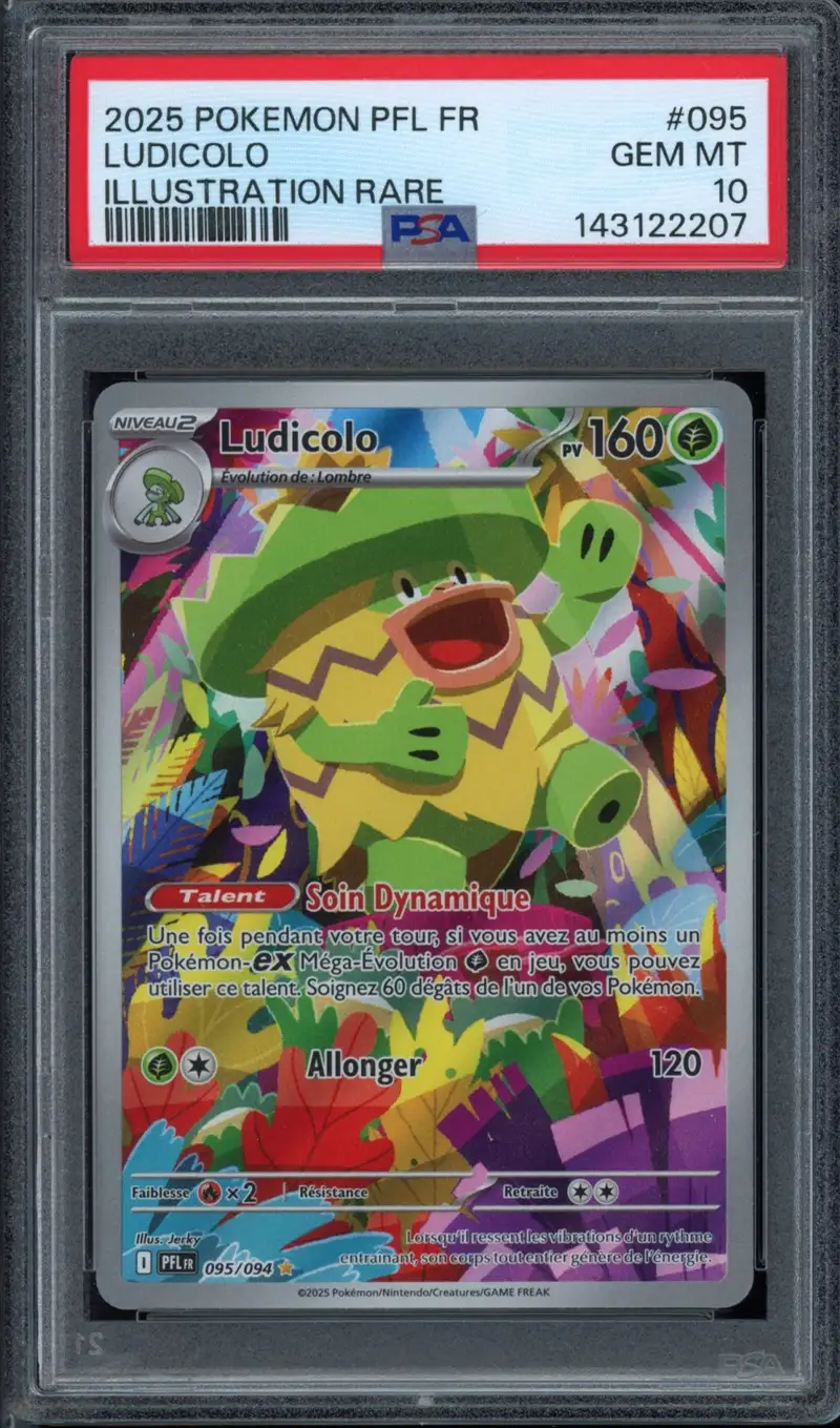 PSA 10 Ludicolo