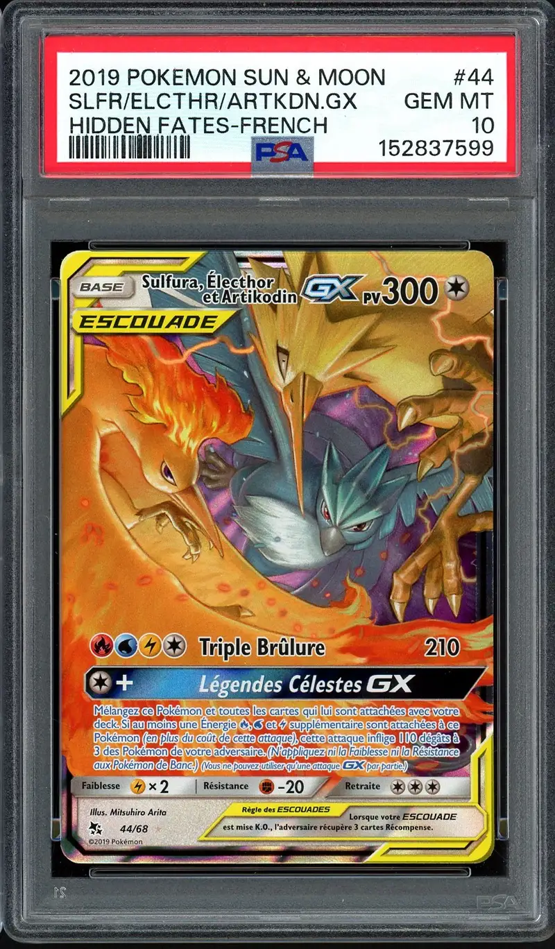 PSA 10 Sulfura, Électhor et Artikodin Gx