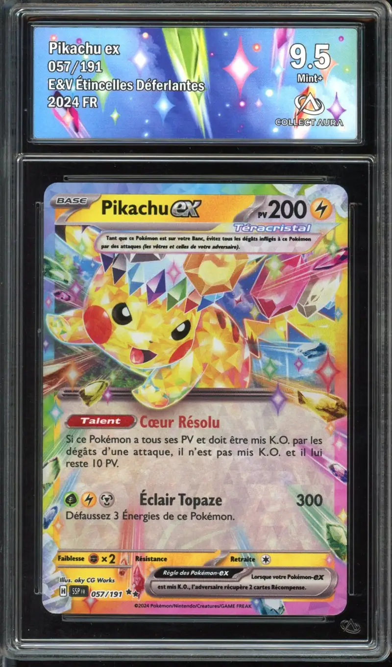 CA 9.5 Pikachu Ex