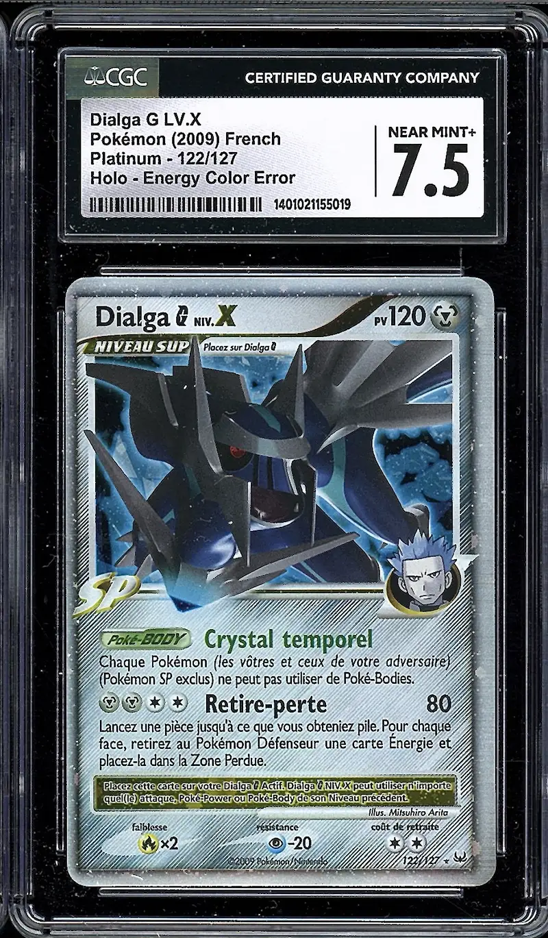 CGC 7.5 Dialga G Niv. X