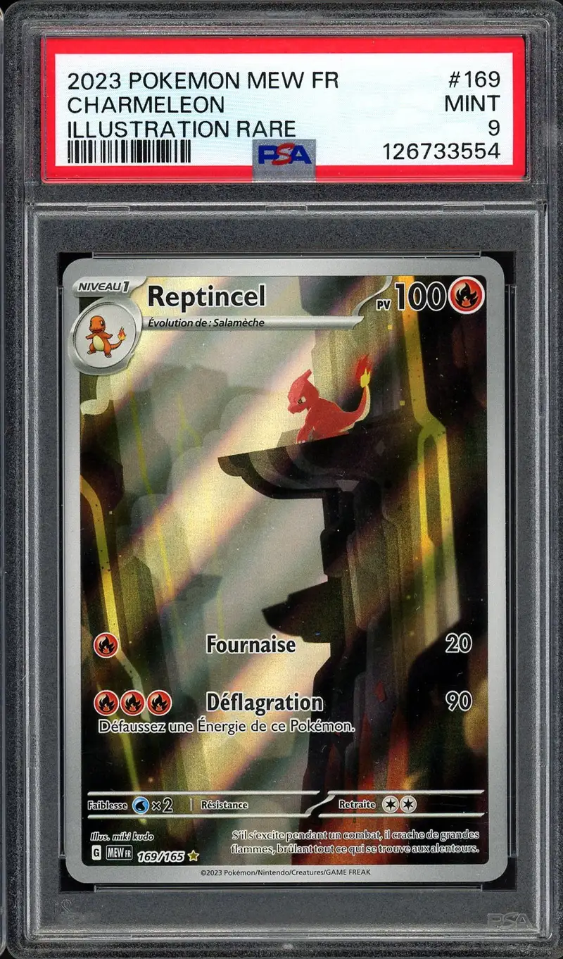 PSA 9 Reptincel