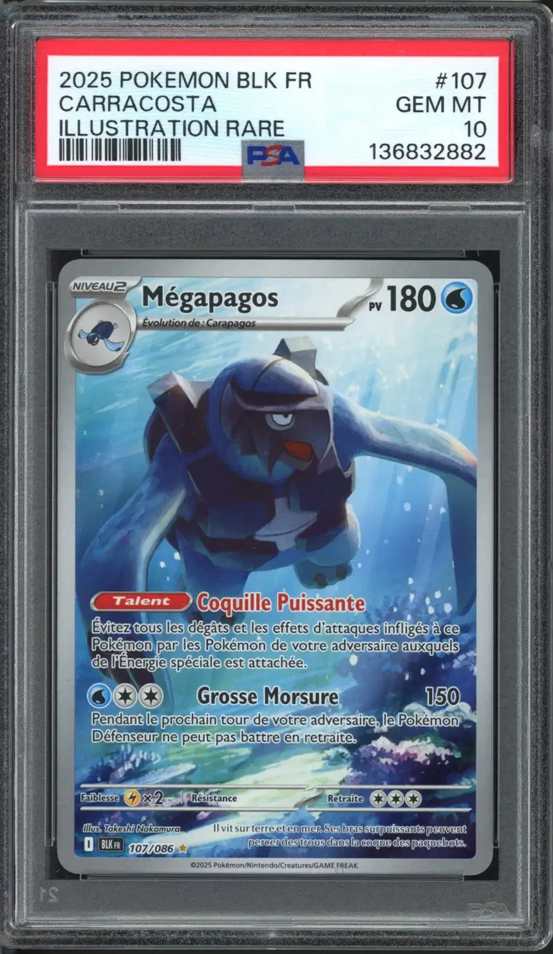 PSA 10 Mégapagos