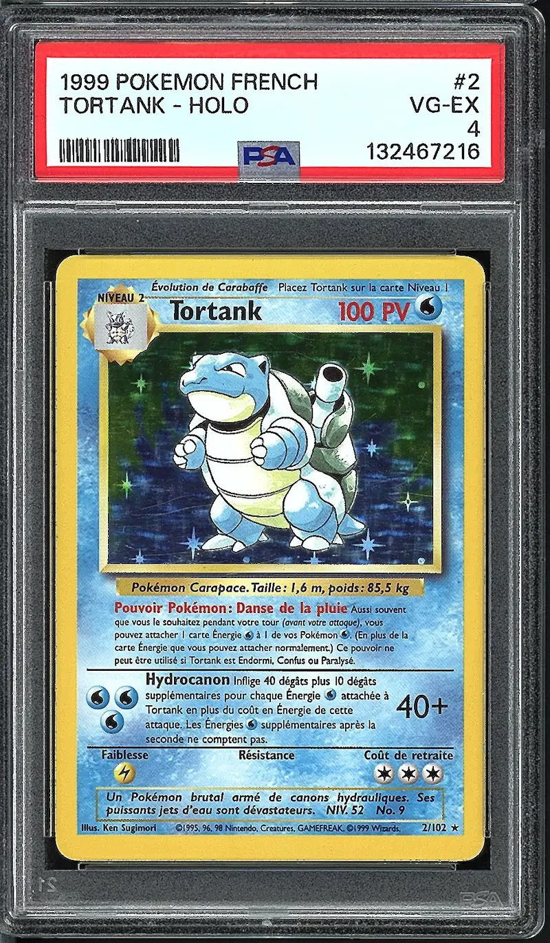 PSA 4 Tortank Holo