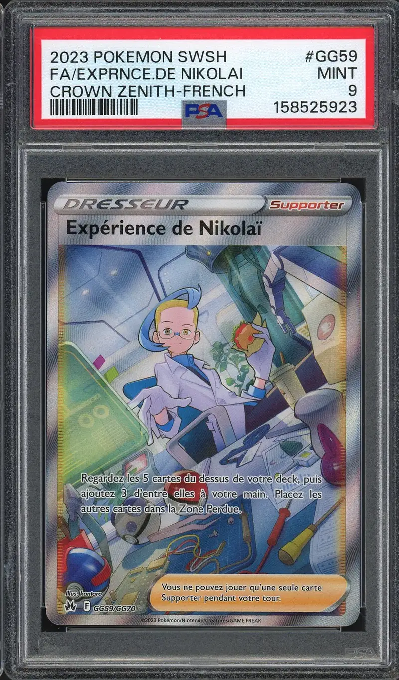 PSA 9 Expérience de Nikolaï