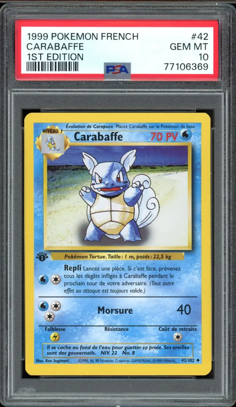 PSA 10 Carabaffe