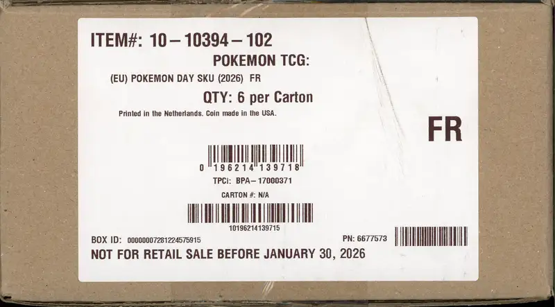 Case Coffret Journée Pokemon 2026