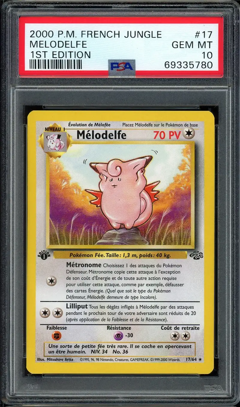 PSA 10 Mélodelfe