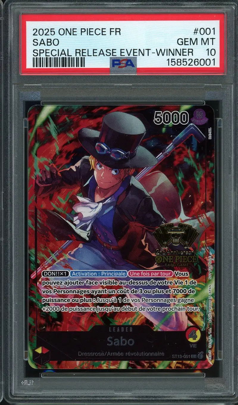 PSA 10 Sabo