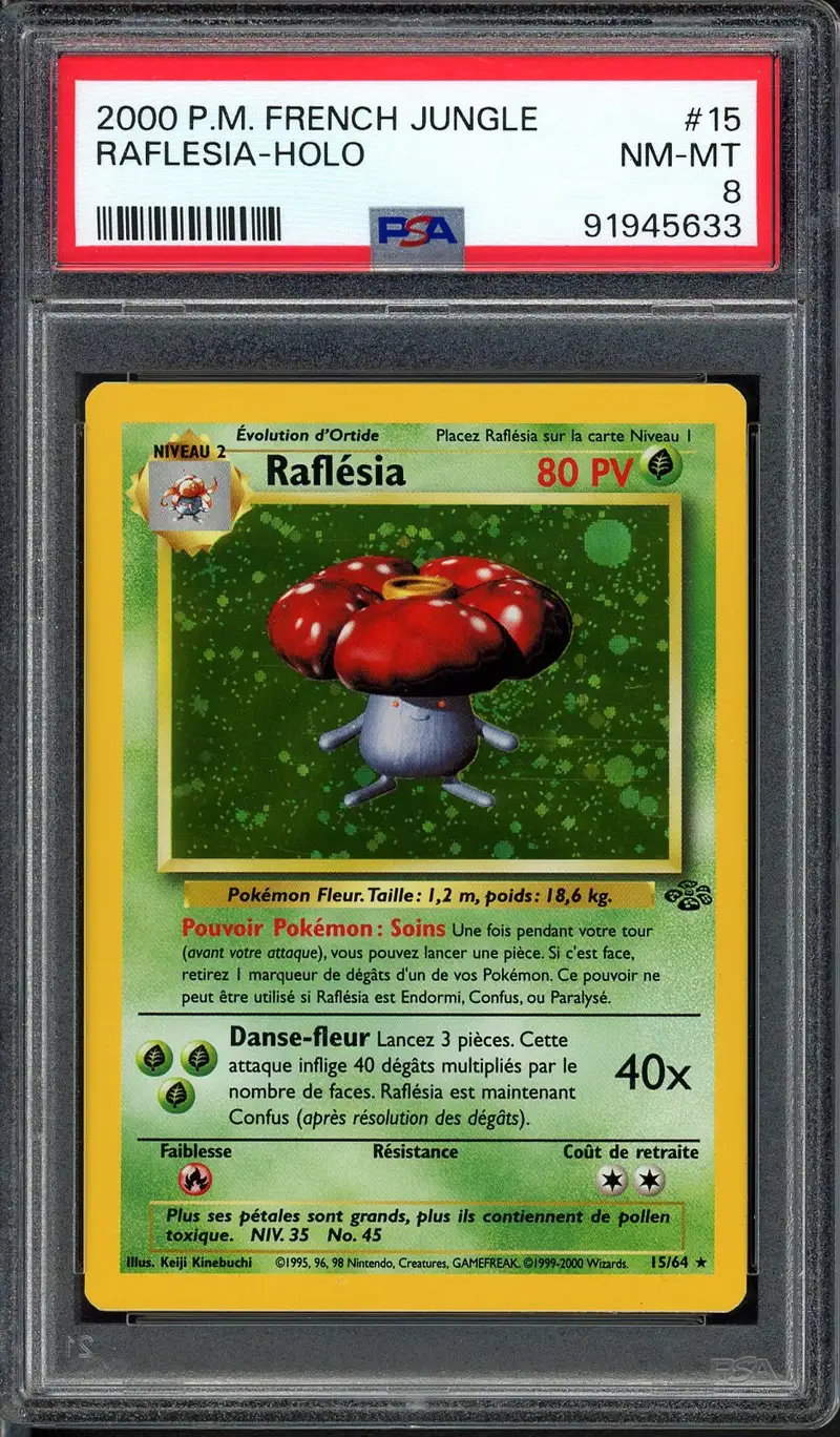 PSA 8 Raflésia Holo