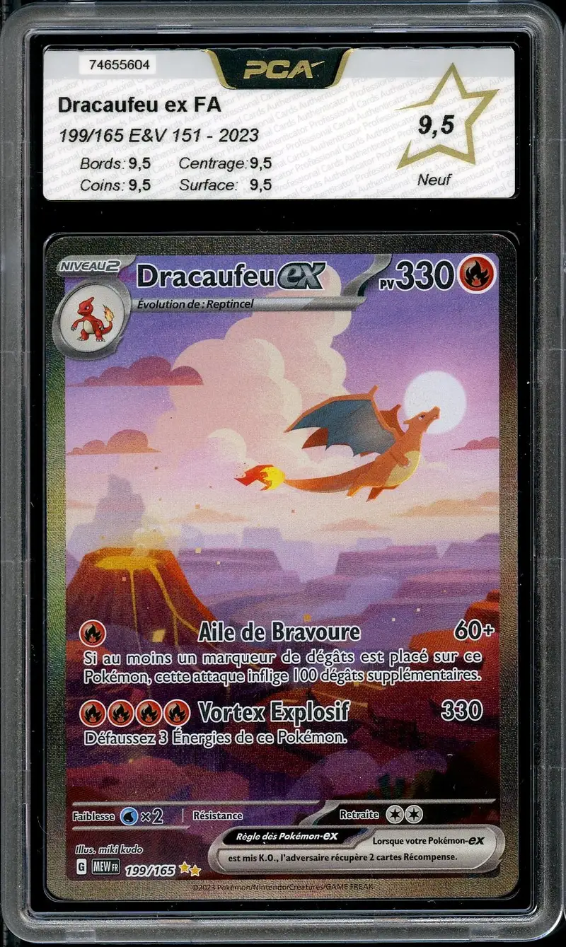 PCA 9.5 Dracaufeu Ex