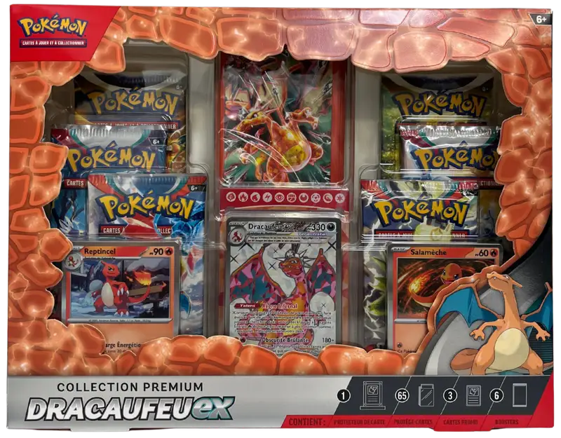 Coffret Collection Premium Dracaufeu Ex